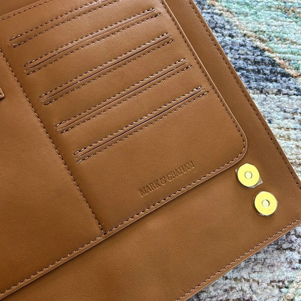 Mark & Graham Leather Laptop Case